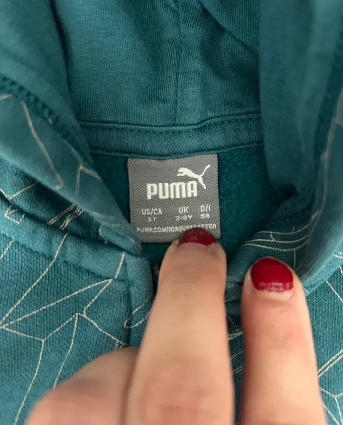 Ensemble puma bleu et noir taille 3 ans 98 cm - photo numéro 5