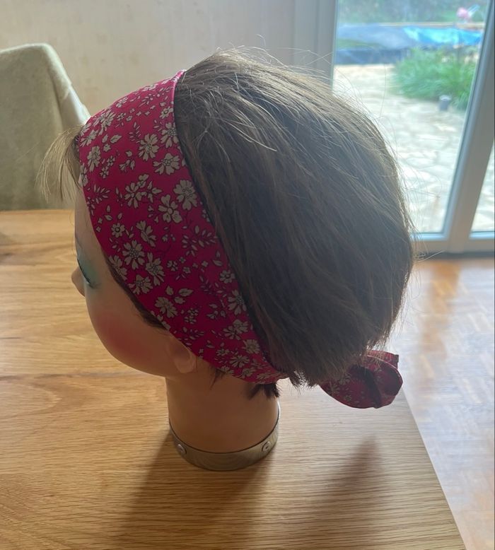 Head band en liberty accessoires pour cheveux vintage - photo numéro 10