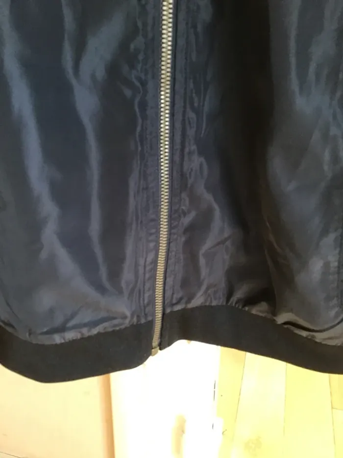 Blouson léger bleu marine 10ans - photo numéro 3
