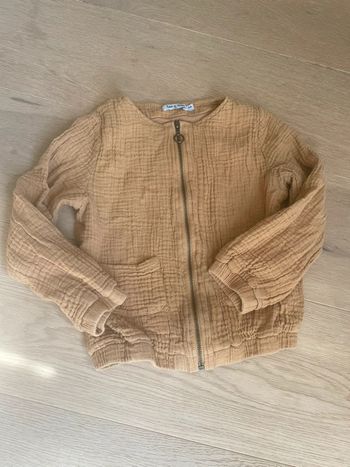 Blouson veste gaze de coton Éden et Victor 5 ans