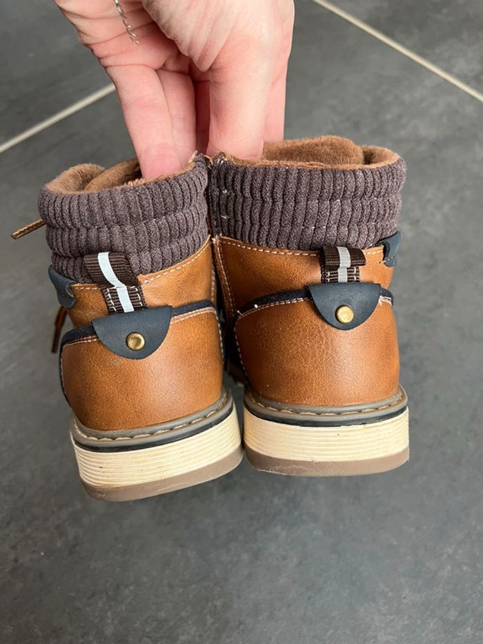 Bottines enfant camel - photo numéro 3