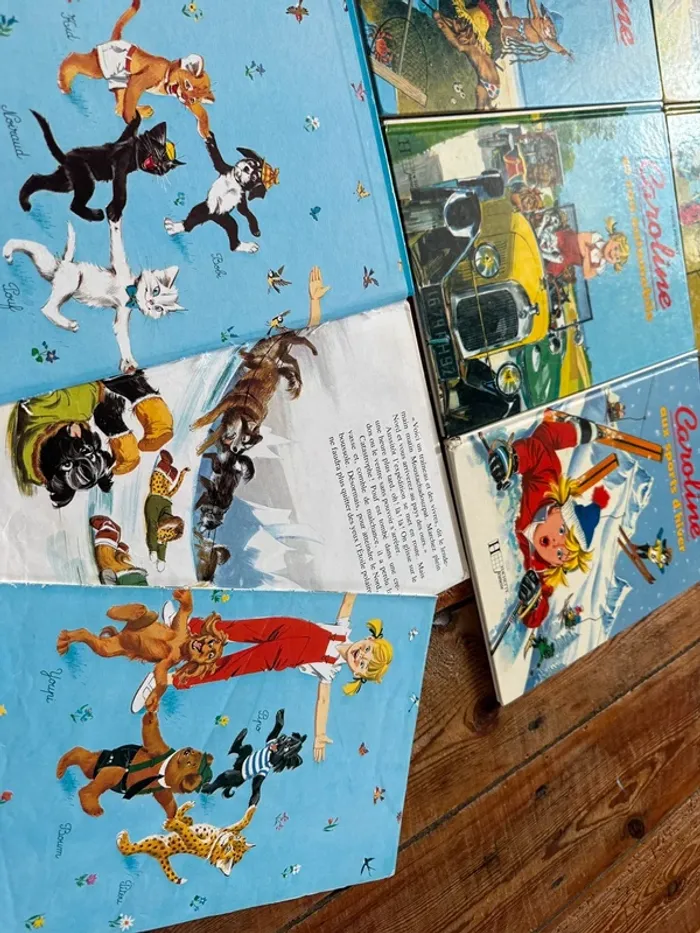 État moyen - Blanc vintage - Lot de 18 livres bd albums Caroline Pierre Probst - photo numéro 12