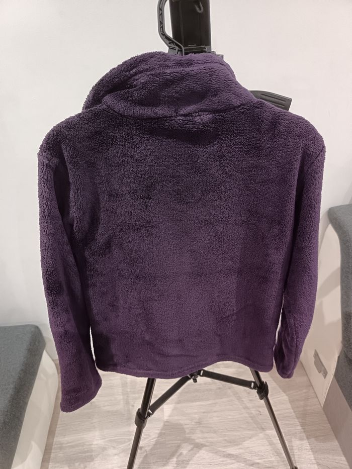 Veste polaire taille 34 violet sismix - photo numéro 5