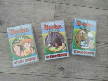 Lot de 3 cassettes vidéos Bouba petit ourson