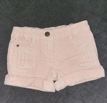 Short en velours tape à l'œil
