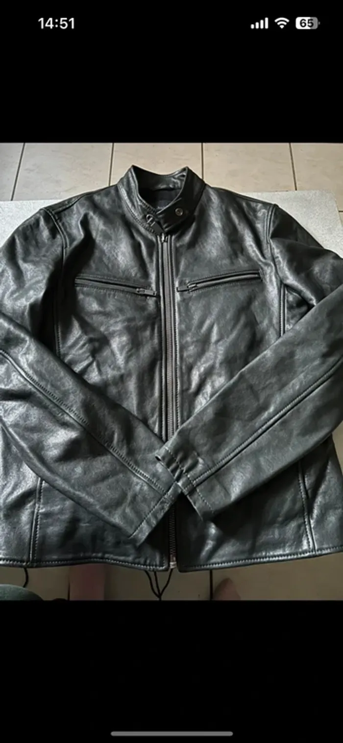 Veste simili cuir jeckerson
