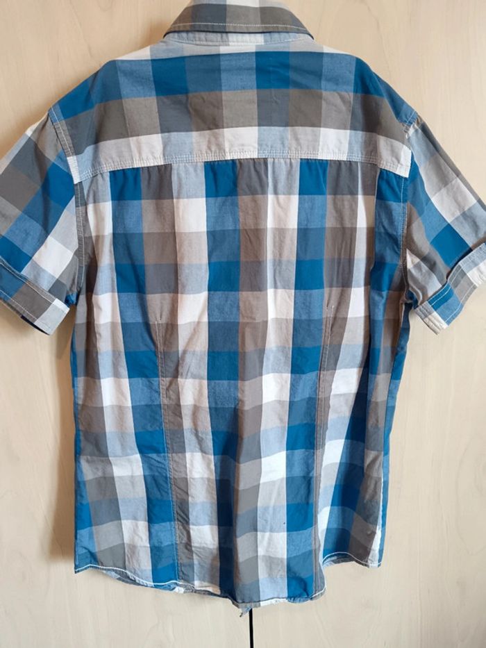 Chemise manches courtes Bershka - photo numéro 4