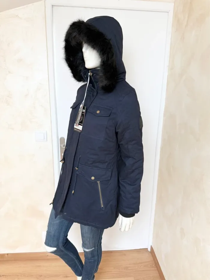 Parka Geographical Norway femme – Taille L – navy – Neuf avec étiquette - photo numéro 2