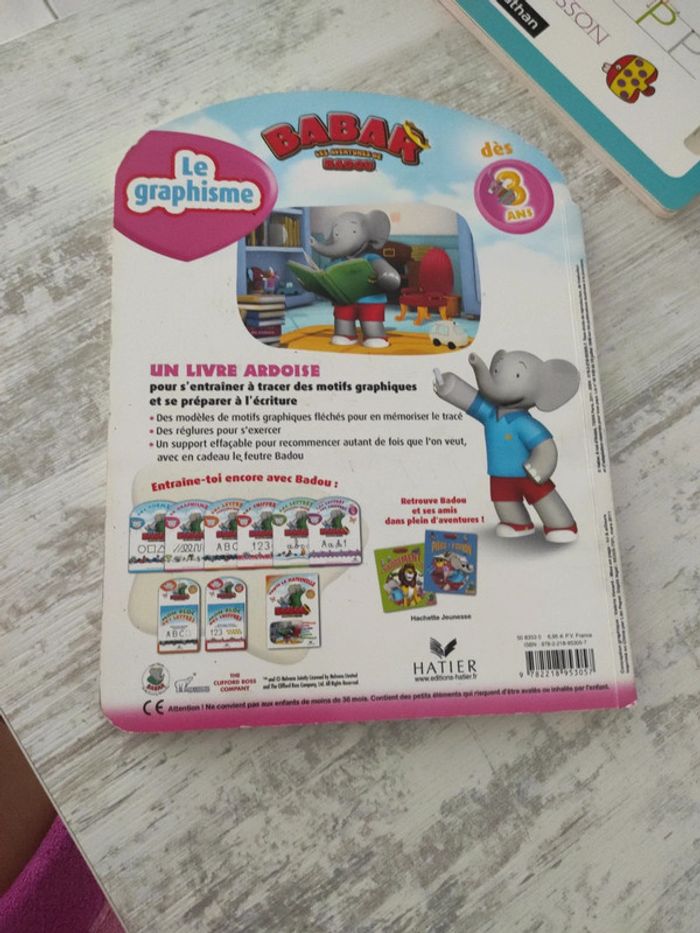 Livre graphisme Babar. Les aventures de badou - photo numéro 3