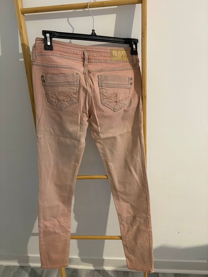 Jean Skinny EDC by Esprit Rose Pâle (T. 29/32) - photo numéro 3