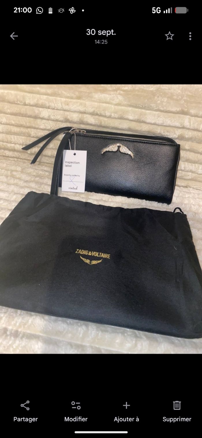 Sac Zadig et Voltaire