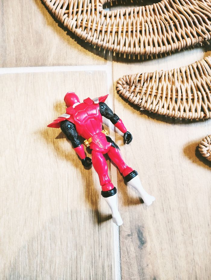 🙅 Power rangers ninja steel figurine articulée du ranger Maître rouge marque bandai - photo numéro 2
