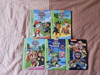 Lot livres bibliothèque verte Paw Patrol Pat Patrouille