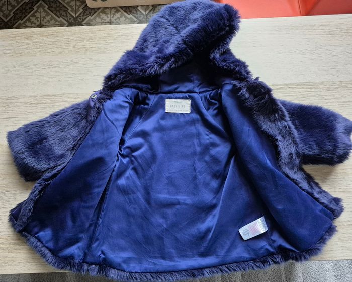 Manteau Violet Primark - 12-18 mois (86 cm) - photo numéro 4