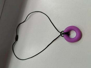 Collier à mâcher en silicone
