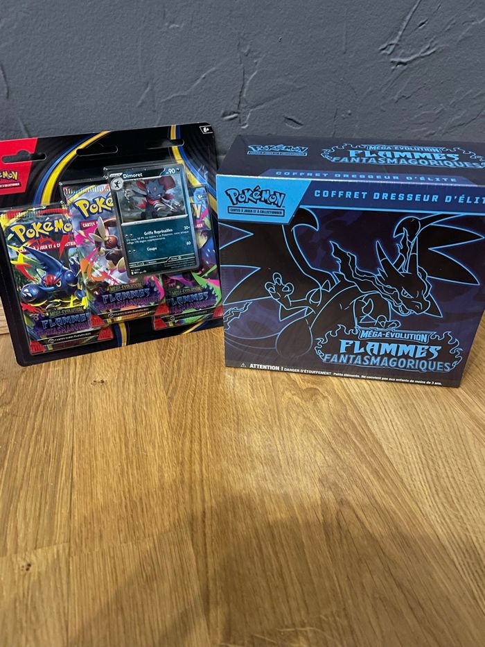 ETB ME02 flammes fantasmagoriques + tripack