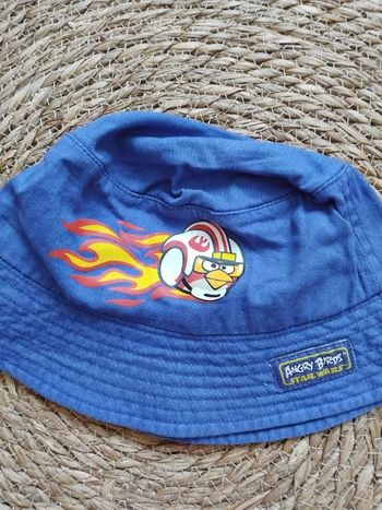 Bob. Chapeau soleil Angry birds,taille 55