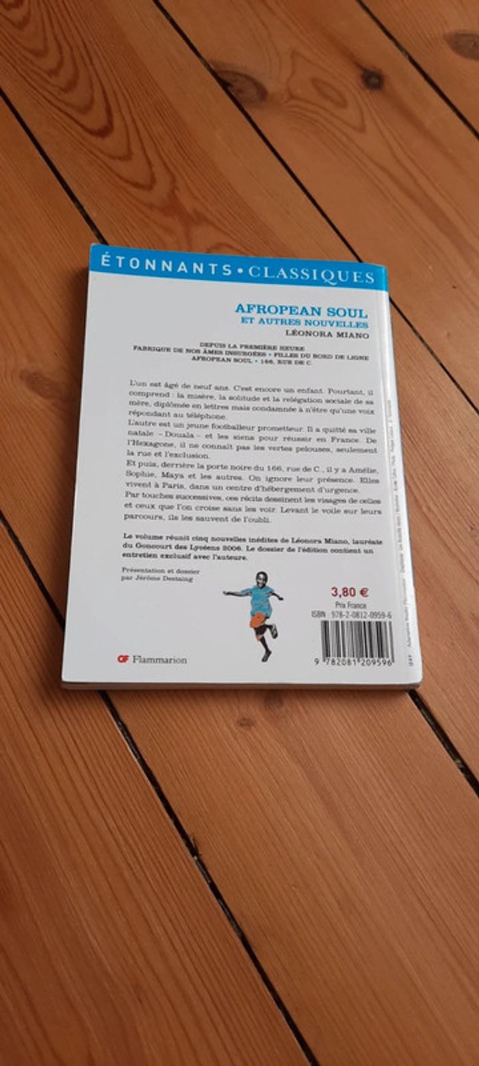 Livre scolaire Afropean Soul et autres nouvelles de Leonora Miano - photo numéro 2