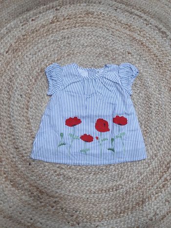 Tunique rayé 3 mois