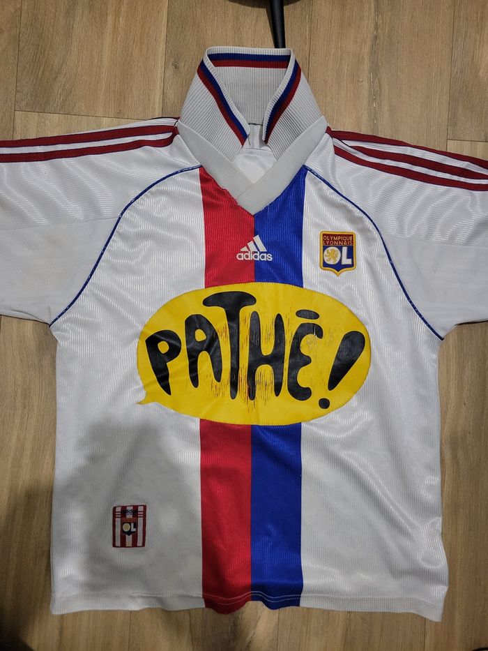 Maillot Vintage Olympique Lyonnais Pathé 1999 -2000