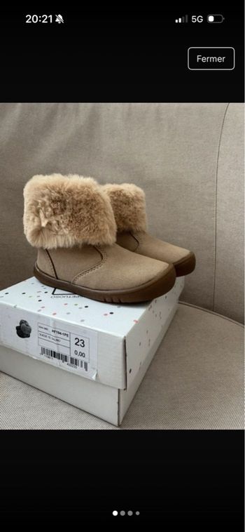 Bottines Piruflex neuves taille 23