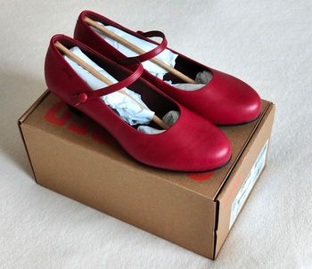 Escarpins Camper 38 - Mary Jane Modèle Helena Bajo 20202 rouge / bordeaux