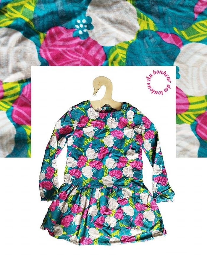 10 ans robe côtelée dpam du pareil au même - photo numéro 2