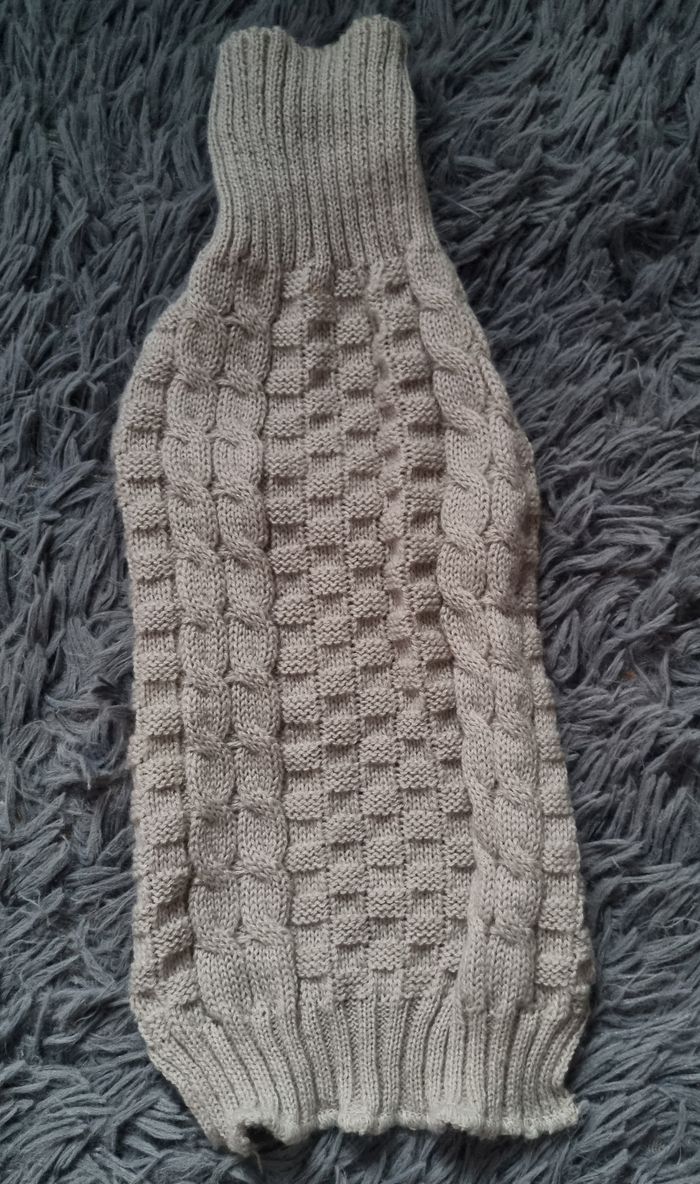 Pull tricot crème taille XS chien ou chat