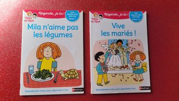 Lot de deux livres à lire niveau GS CP