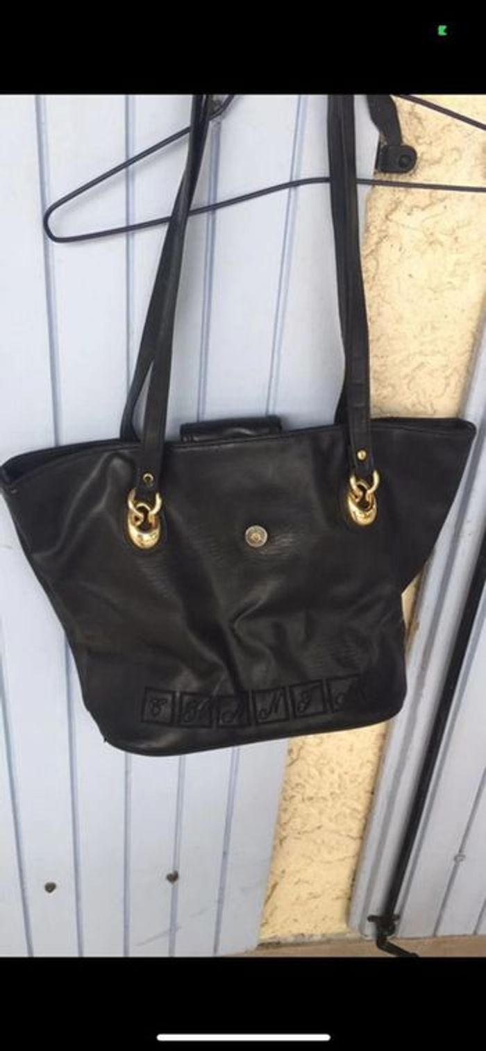 Sac vintage noir - photo numéro 3