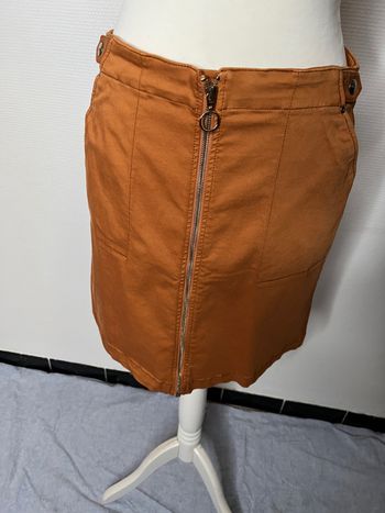 Jupe camel taille 38 Bréal