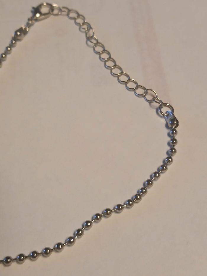 Bracelet avec petites boules argenté - photo numéro 3