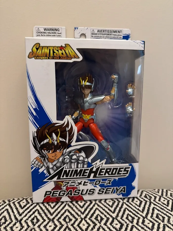 Bandai -Anime Heroes - Saint Seiya : Figurine Pegasus Seiya - 4 ans et +