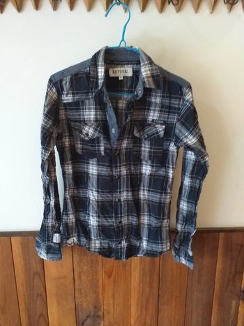 Chemise à carreaux kaporal