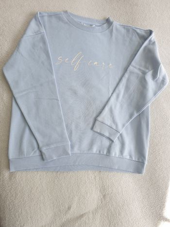 Sweat shirt femme bleu neuf XL