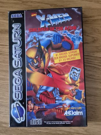 Jeu X-Men Children Of Atom - Sega Saturn Complet PAL Euro