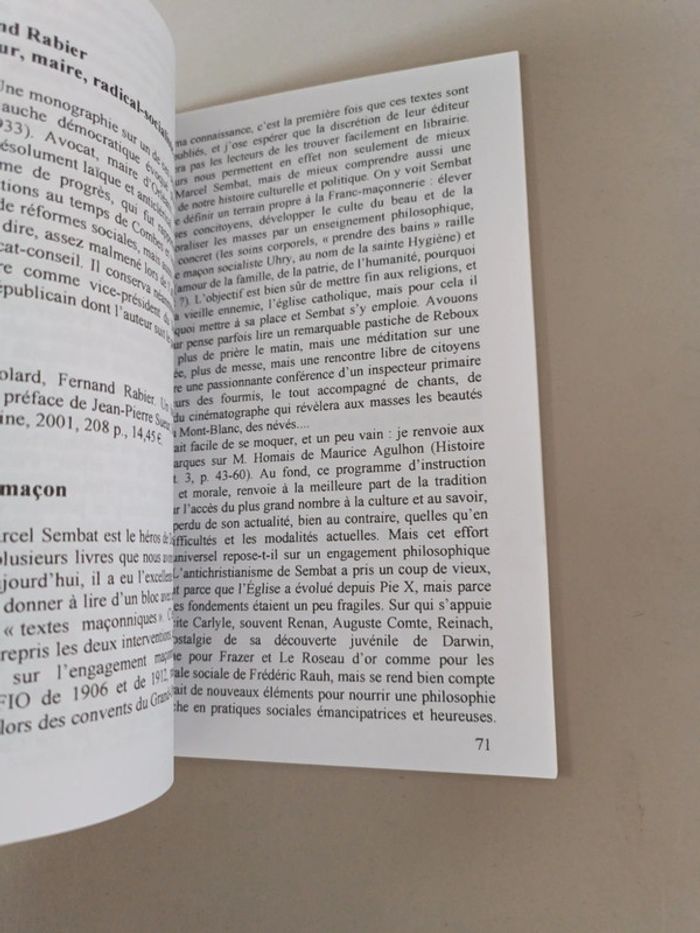 Jean Jaurès lectures cahiers trimestriels numéro 161/162 - photo numéro 6