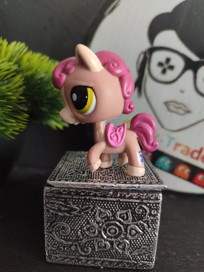 Lps00869 Littlest Petshop Pet Shop LPS Authentique Hasbro Cheval Horse 2087 - photo numéro 5