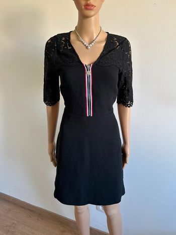 Robe noire neuve avec dentelle Morgan taille 36 (valeur 75€)