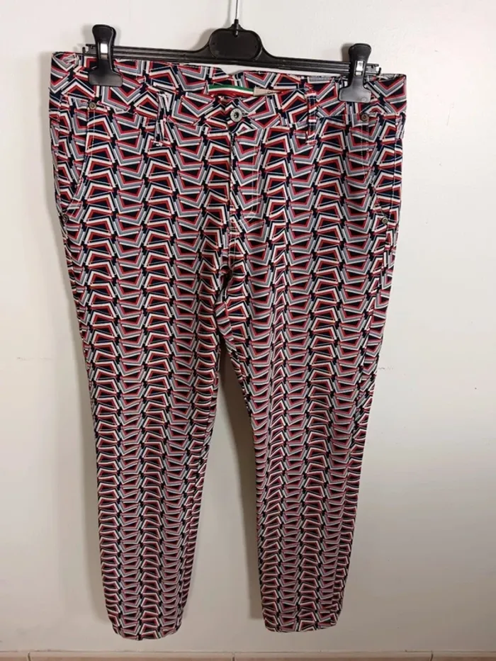 C16 pantalon imprimé Please L