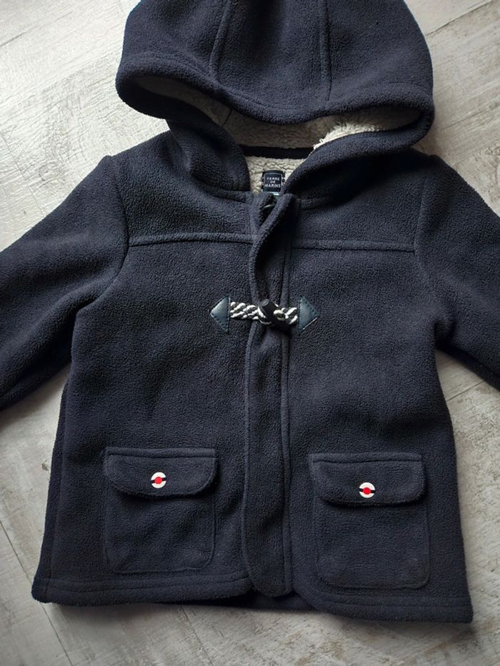 Duffle coat chaud 12 mois terre de marin - photo numéro 4