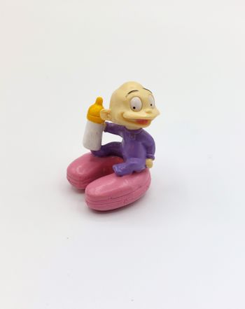 Petite figurine vintage bébé Tommy cornichon Les Razmokets rugrats Paramount pictures