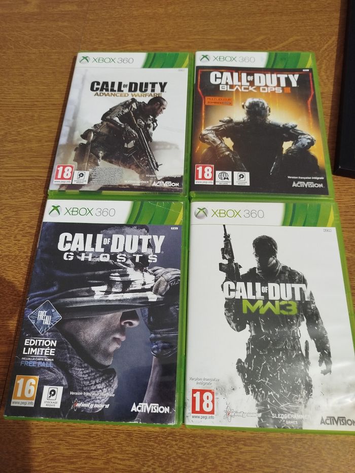 Lot de 4 jeux Jeux Xbox 360 - photo numéro 1