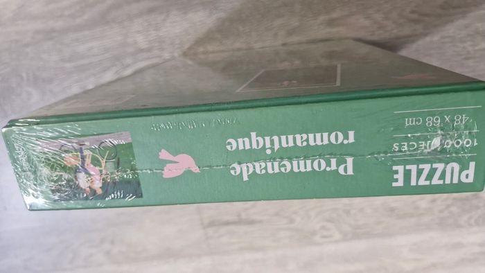 Puzzle 1000 pièces, promenade romantique Larousse - photo numéro 4