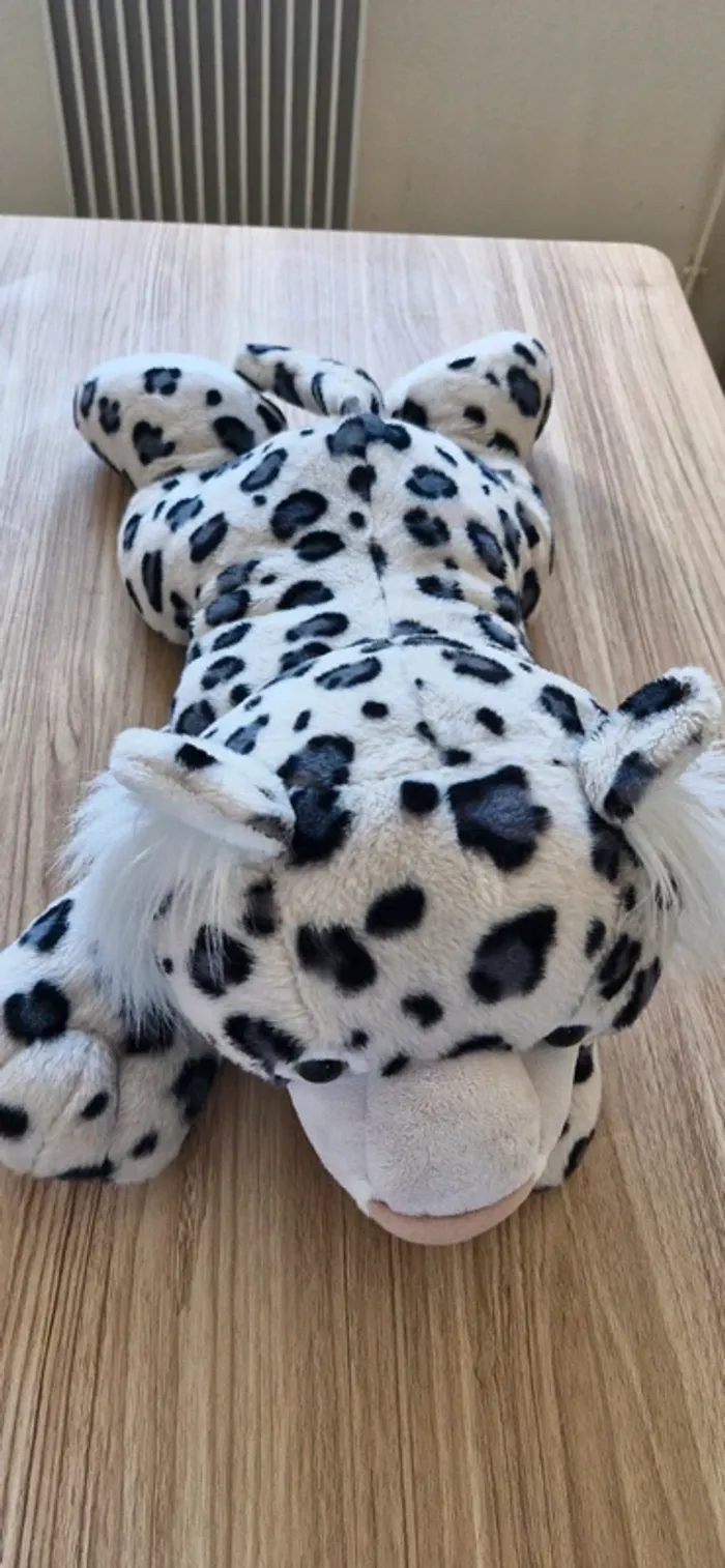 Peluche panthère des neiges - photo numéro 2