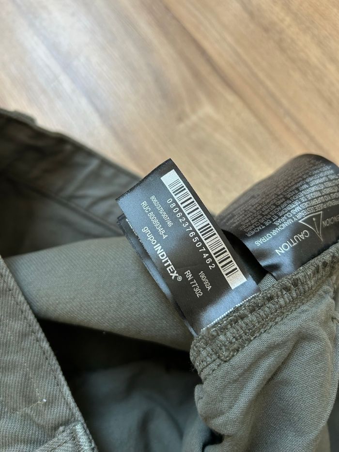 Jeans kaki droit Homme Zara Tailles 44-46 - photo numéro 6
