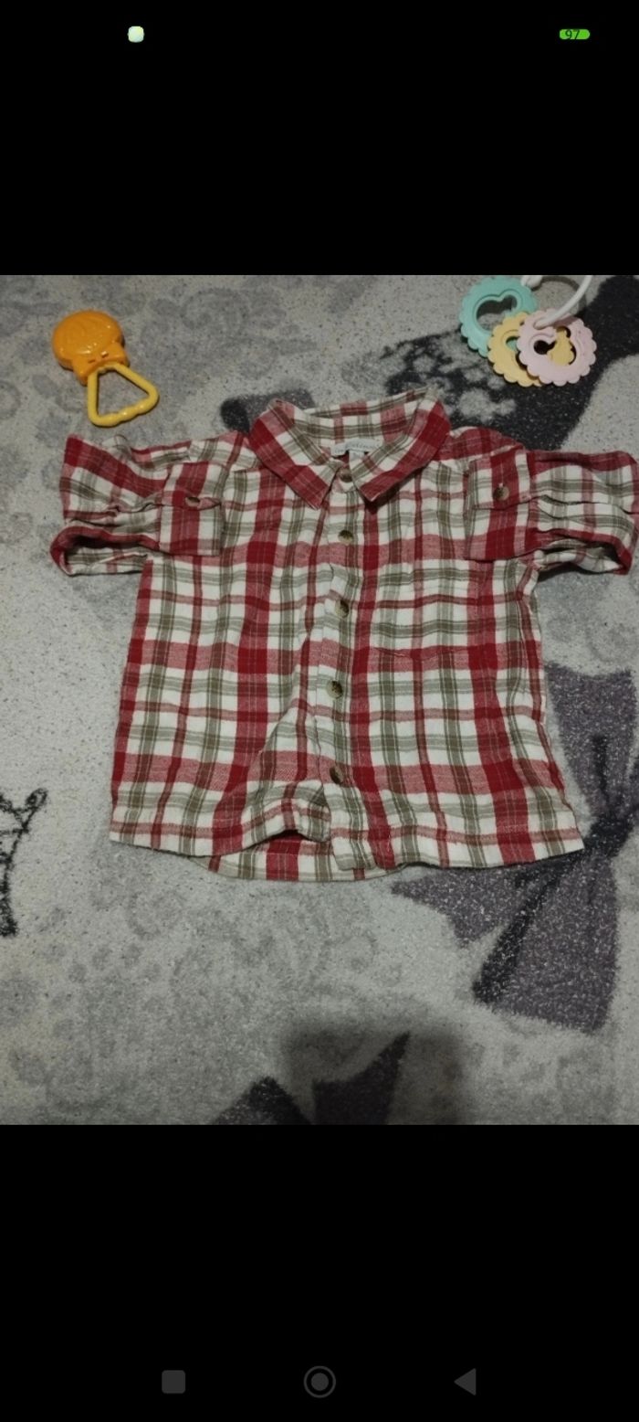 Chemise manches longues in extenso 9m