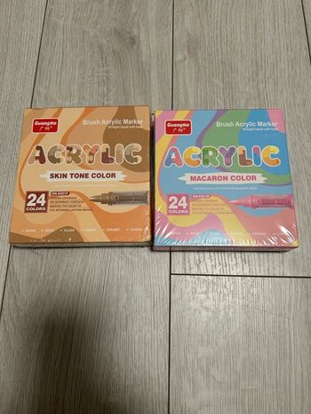 48 feutres acryliques 