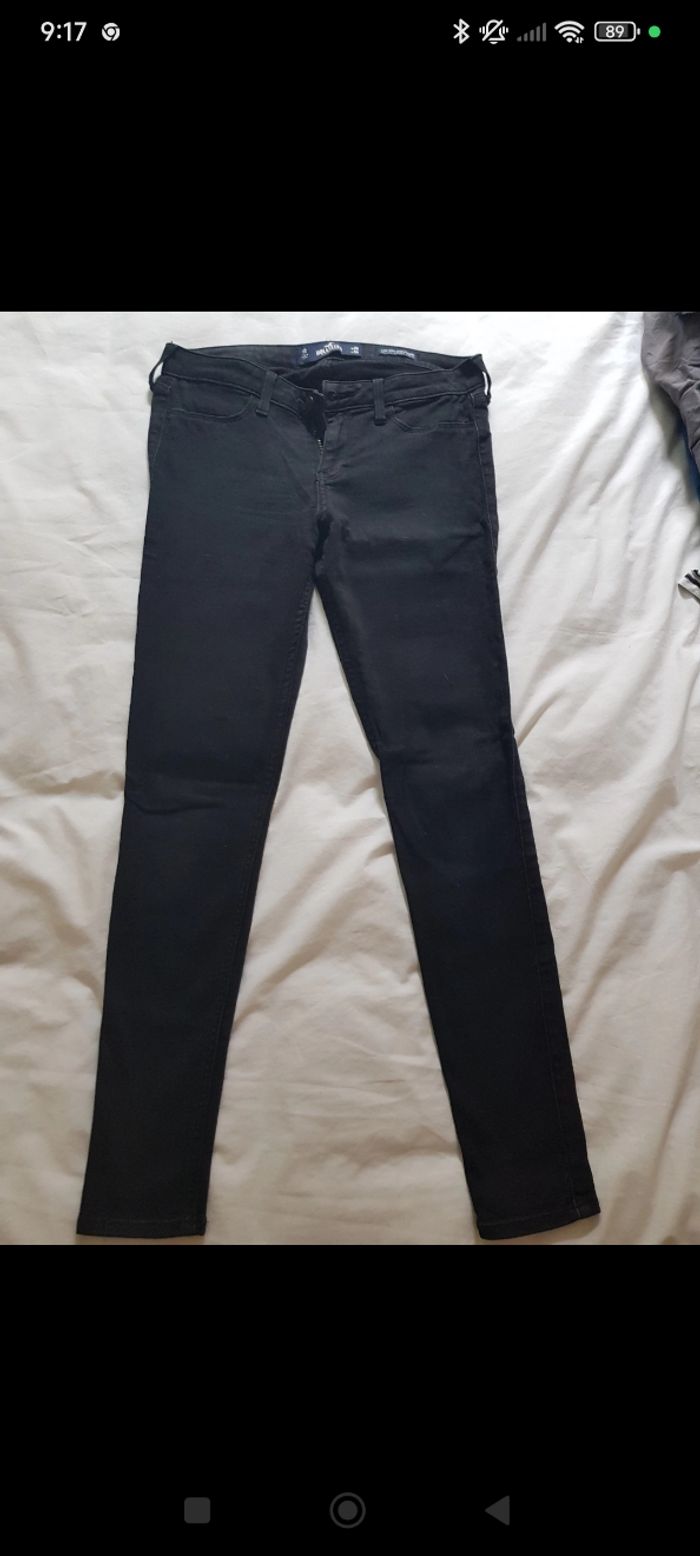 Jean skinny noir - Hollister - Taille S