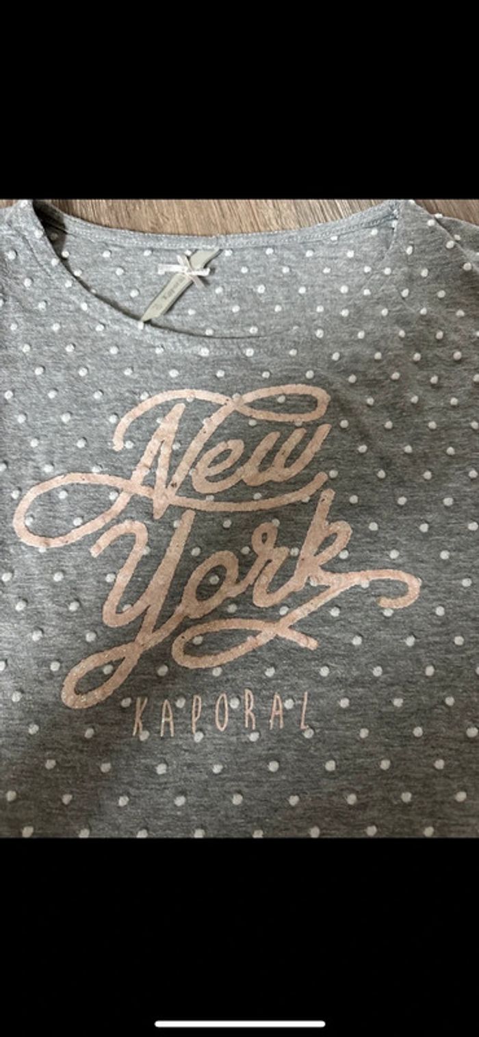 T-shirt fin MC Kaporal 10 ans - photo numéro 2